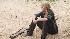 Claire Littleton (Emilie de Ravin) sits on the...