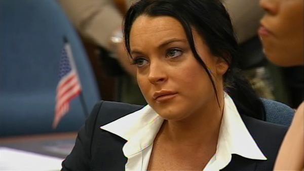 Actress Lindsay Lohan appears in a Beverly Hills court on Monday, May 24, 2010.