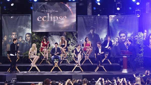 The cast of 'Twilight: Eclipse' at the primetime special 'Jimmy Kimmel Live's Twilight Saga: Total Eclipse of the Heart', set to air on Wednesday, June 23 at 10 p.m. ET on ABC.