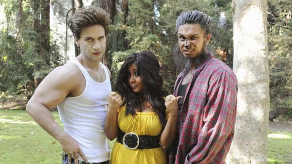 Michael Sorrentino, aka 'The Situation', Nicole Polizzi, aka 'Snooki' and Paul Delvecchio (