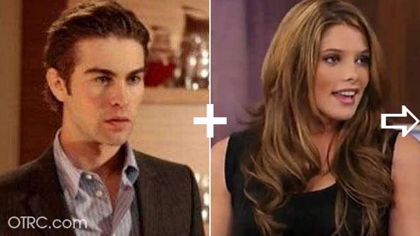 Chace Crawford was photographed kissing an actress said to be Ashley Greene in 2009, although neither has confirmed reports of a romance.