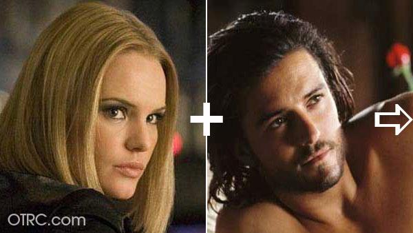 Orlando Bloom and Kate Bosworth dated from 2003-2006. He has also dated Penelope Cruz in 2006.  In 2001, he was often seen with what model?