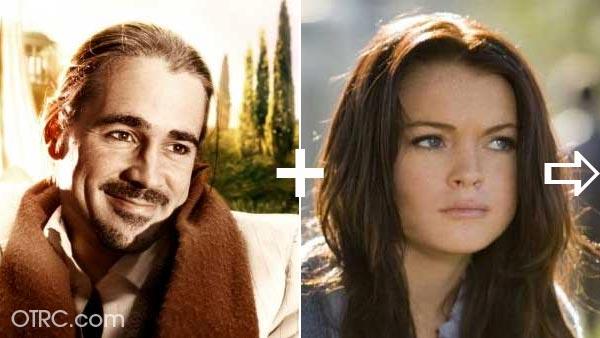 Lindsay Lohan and Colin Farrell were said to have dined together in 2004.