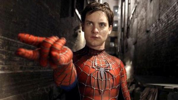 Tobey Maguire played Peter Parker / Spider-Man in three movies between 2002 and 2007.