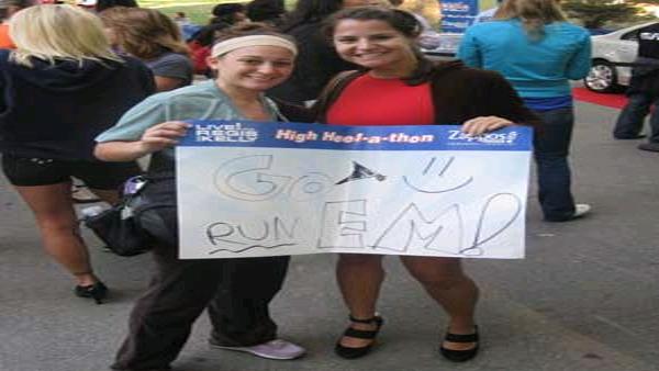 Images from the High Heel-a-thon in Central Park on Wednesday, Sept. 22, 2010.