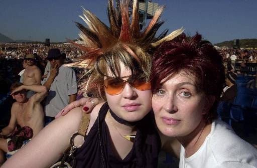 Ozzfest is a family affair for Kelly Osbourne,...
