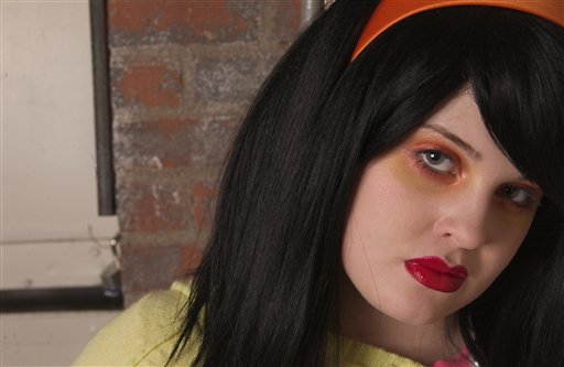 Kelly Osbourne poses at Chelsea Market in New...