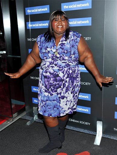 Actress Gabourey Sidibe attends a special...