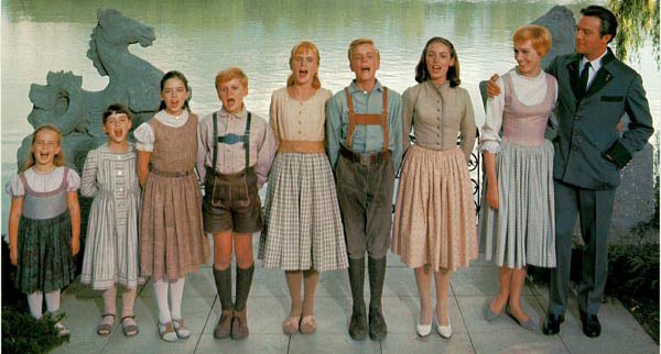 A scene from 'The Sound of Music'.