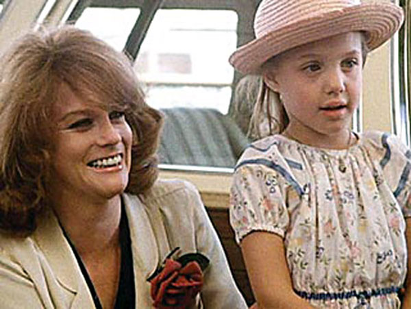 The first film Angelina appeared in was 'Lookin'...