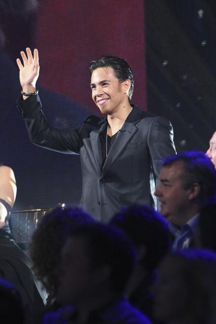Former season four champ Apolo Anton Ohno...