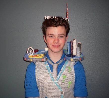 <div class="meta image-caption"><div class="origin-logo origin-image "><span></span></div><span class="caption-text">Chris Colfer from &#39;Glee&#39; dressed up like the city of Los Angeles for Halloween 2010. (twitter.com&#47;chriscolfer)</span></div>