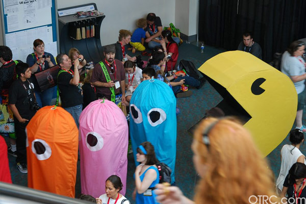 PacMan and his ghosts were just few of the...