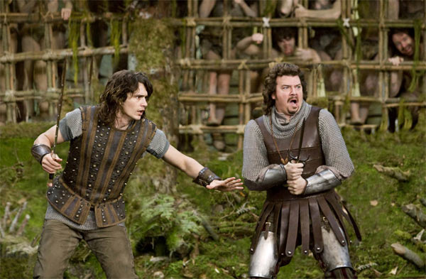 James Franco and Danny McBride as princes...