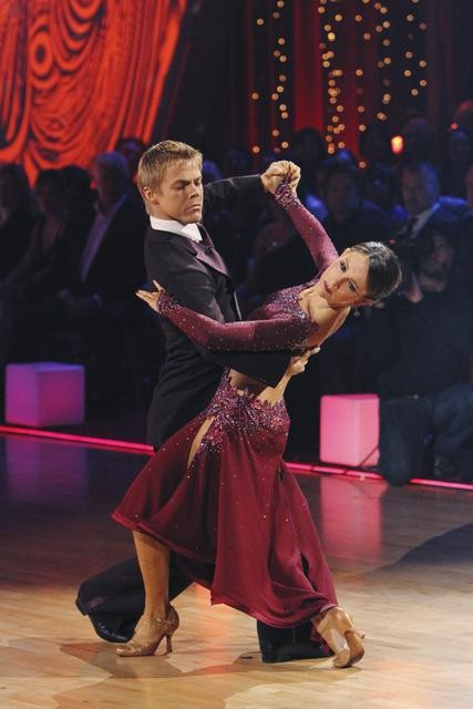 Jennifer Grey and Derek Hough perform a tango on 'Dancing With the Stars,' Monday, Nov. 1, 2010. The judges gave the couple 37 out of 40 for individual for a total 64 out of 70.