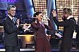 Jennifer Grey and Derek Hough performed a tango...