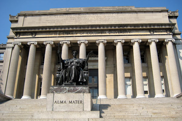Katie Holmes was accepted in Columbia...