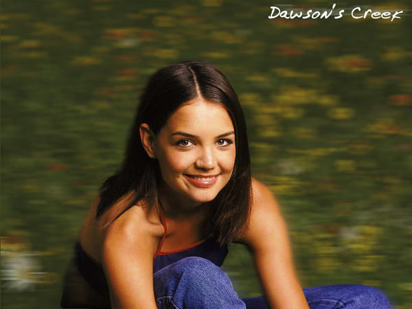 Katie Holmes was the only cast member to appear...