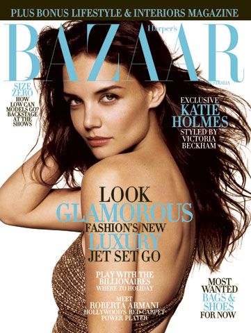 Victoria 'Posh' Beckham styled Katie Holmes for...