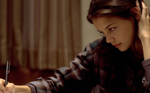 In the movie, 'Wonder Boys', Katie was only on...