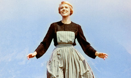 Julie Andrews stars in a scene from 'The Sound...