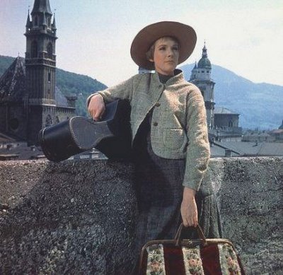 Julie Andrews stars in a scene from 'The Sound...