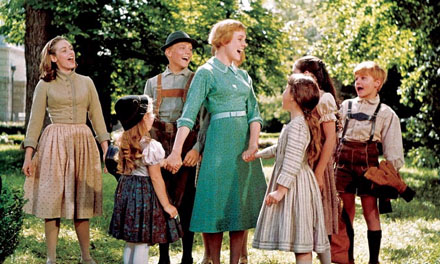 (Pictured from left: Charmian Carr (Liesl), Kym...