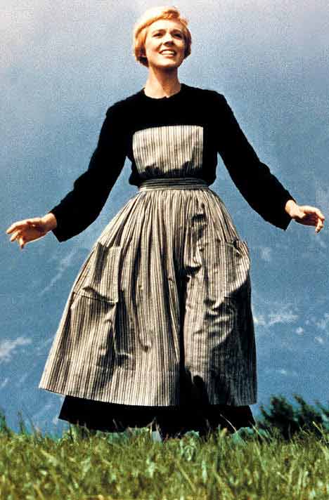 Julie Andrews (Maria) was in hair and makeup at 6:30 a.m. every day while filming 'The Sound of Music'.