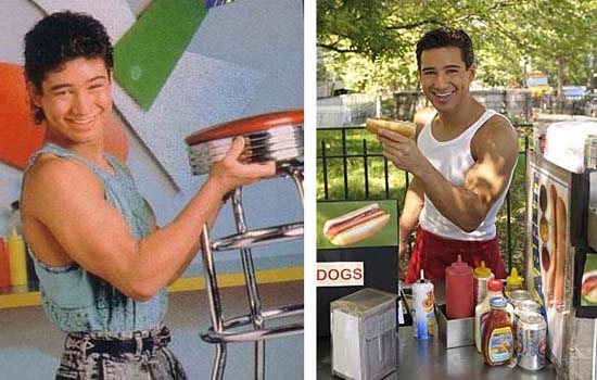 Mario Lopez in a promotional still as A.C....