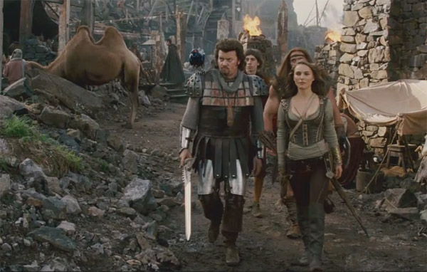 Natalie Portman as the warrior Isabel and Danny...