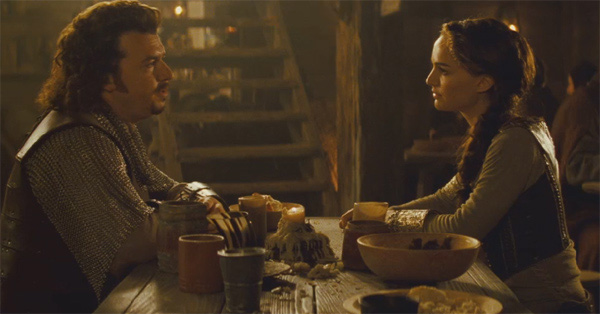 Natalie Portman as the warrior Isabel and Danny...