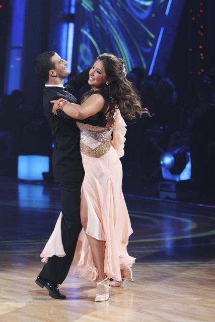 Bristol Palin and Mark Ballas perform to the...