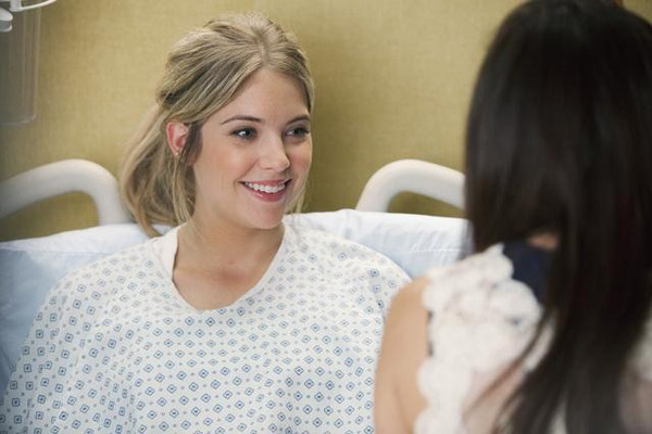 Ashley Benson (Hanna) appears in the 'Pretty...