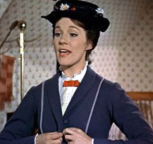 Julie Andrews taught the seven actors playing...
