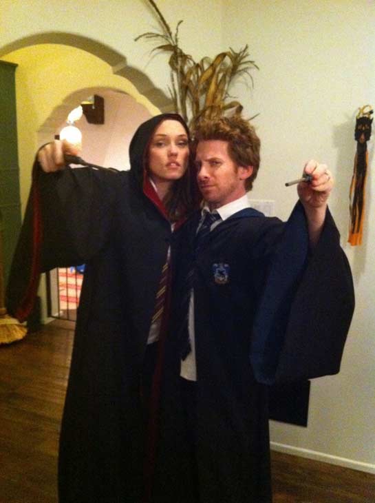 <div class="meta image-caption"><div class="origin-logo origin-image "><span></span></div><span class="caption-text">For Halloween 2010, actor Seth Green dressed up like a Hogwarts student from the world of &#39;Harry Potter&#39;. (twitter.com&#47;SethGreen)</span></div>