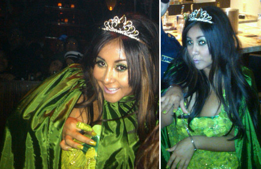 <div class="meta image-caption"><div class="origin-logo origin-image "><span></span></div><span class="caption-text">Nicole &#39;Snooki&#39; Polizzi of &#39;Jersey Shore&#39; dressed up like a pickle princess for Halloween 2010. (twitter.com&#47;Sn00ki)</span></div>