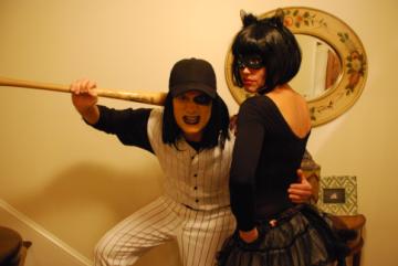 <div class="meta image-caption"><div class="origin-logo origin-image "><span></span></div><span class="caption-text">Singer Rob Thomas Tweeted on Oct. 31, 2010: &#39;Mari and I. Yes, I&#39;m repeating my baseball furies uniform, for anyone playing along.&#39; Thomas and his wife Marisol have been married since 1999. (twitter.com&#47;ThisIsRobThomas)</span></div>