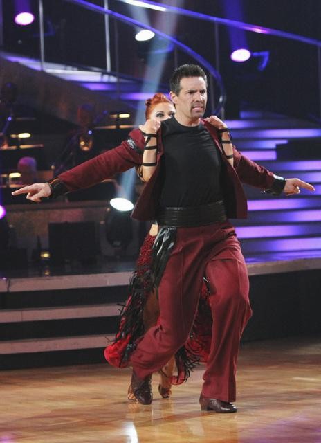Kurt Warner and Anna Trebunskaya perform on...