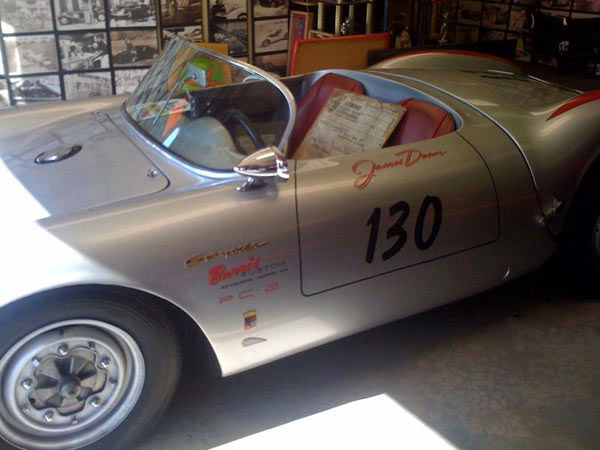 The infamous James Dean Porsche Spyder.
