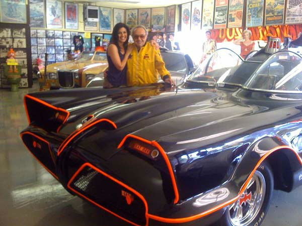 Eye on L.A.'s Tina Malave hung out with the King of 'Kustom' cars, George Barris, and got to check out his world famous creations, including the original Batmobile!