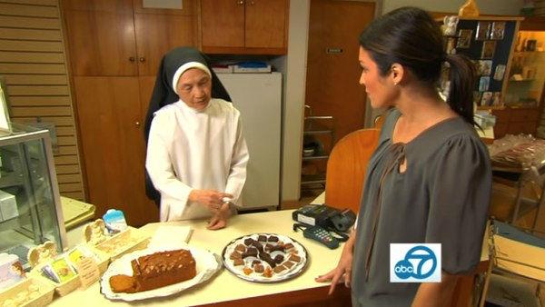 The gift shop at the Monastery of the Angels, located just beneath the Hollywood sign, is open Monday through Saturday.