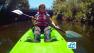 The Los Angeles Conservation Corps Paddle the L.A. River program can take you on a kayak trip down a 1.5-mile stretch of the Los Angeles River in the San Fernando Valley within the Sepulveda Basin.