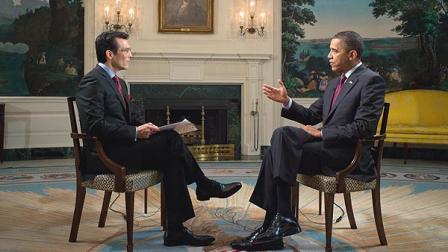 ABC7 anchor David Ono got an exclusive interview with President Barack Obama at the White House.