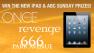 Enter to win a Sunday Night Gift Box including the new iPad and the first season of ABCs Once Upon a Time and Revenge.