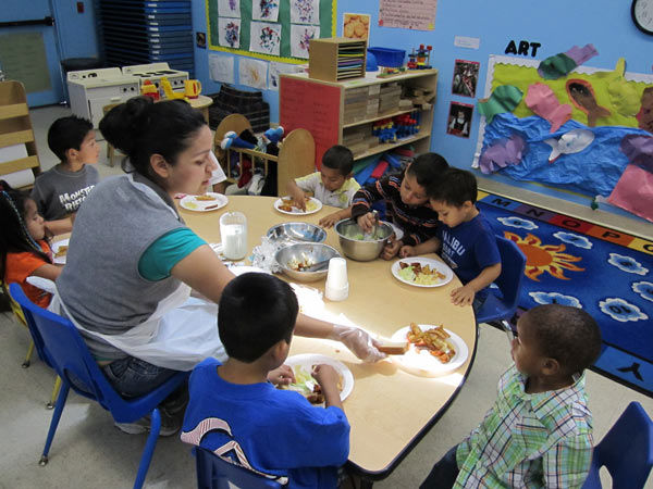 The food program at the Drew Childhood...