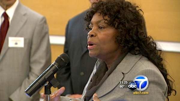 ABC7 named Wini Jackson, an advocate for children, as the annual Jefferson Awards winner on Wednesday, April 6, 2011.
