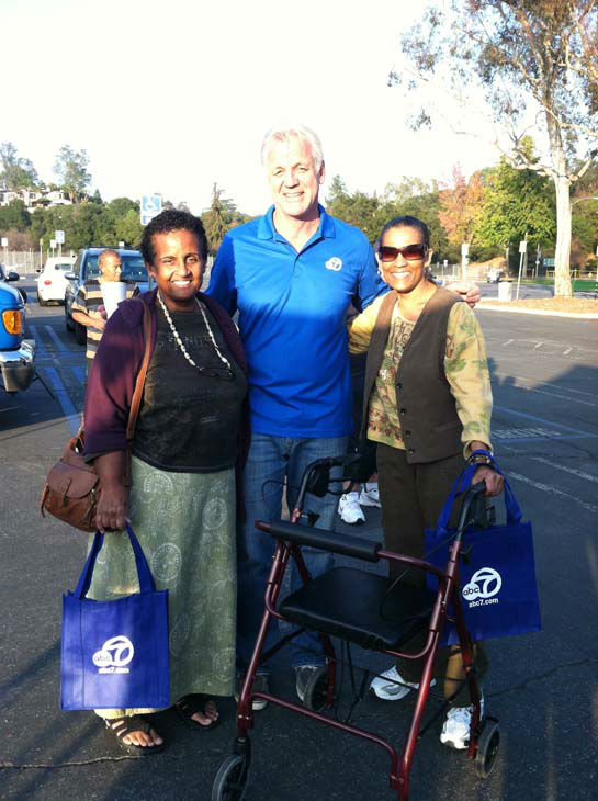 ABC7 Eyewitness News weathercaster Garth Kemp...