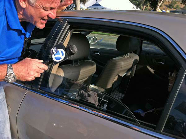 ABC7 Eyewitness News weathercaster Garth Kemp...