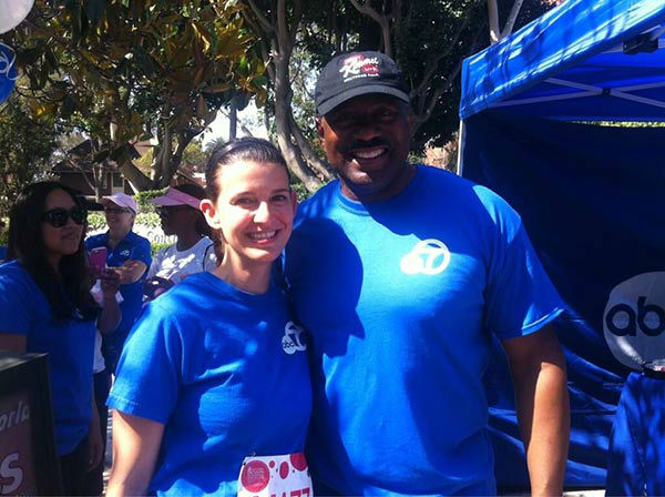 ABC7 reporter Leticia Juarez and Eyewitness News...