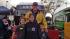 Ontario firefighter Victor Lopez and his sons at...
